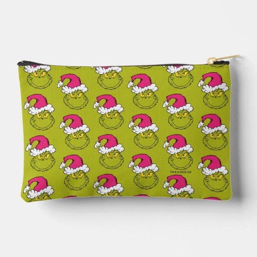 The Grinch in Pink Santa Hat Etui (Achterkant)