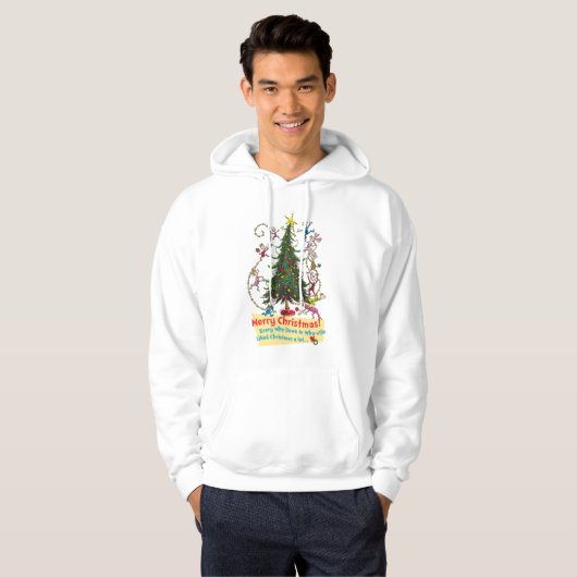 The Grinch | Merry Christmas! Hoodie (Voorkant volledig)