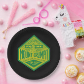 The Grinch | Mount Crumpit Papieren Bordje (Feest)