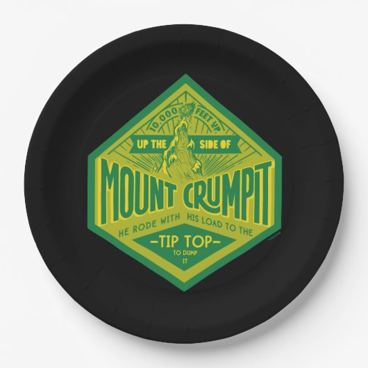 The Grinch | Mount Crumpit Papieren Bordje (Voorkant)