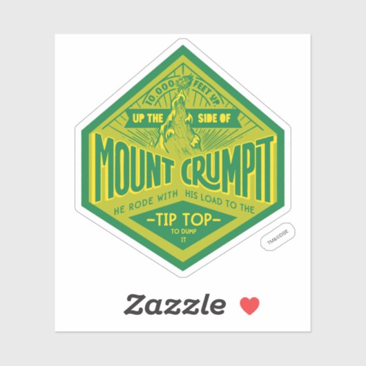 The Grinch | Mount Crumpit Sticker (Vel)