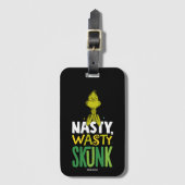 The Grinch | Nasty Wasty Skunk Bagagelabel (Voorkant (verticaal))