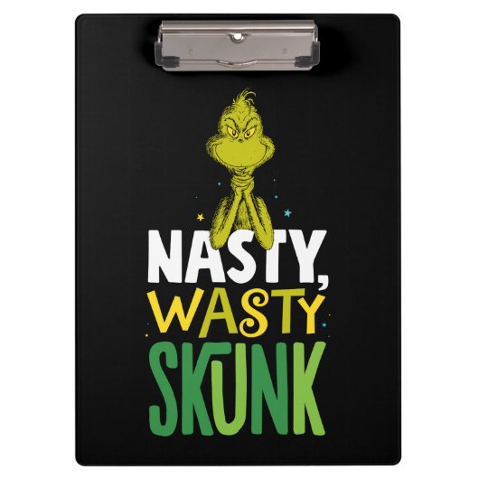 The Grinch | Nasty Wasty Skunk Klembord (Voorkant)