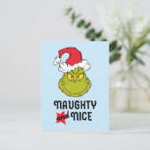 The Grinch | Naughty and Nice Briefkaart (Staand voorkant)