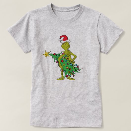 The Grinch | Naughty T-shirt (Design voorkant)