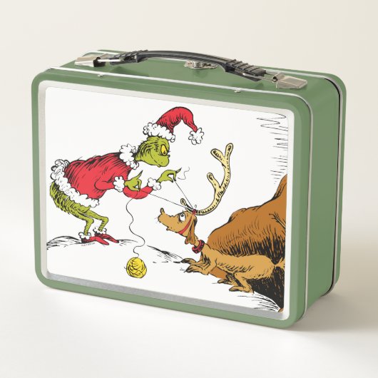 The Grinch Prepares Max the Reindeer (Achterkant)