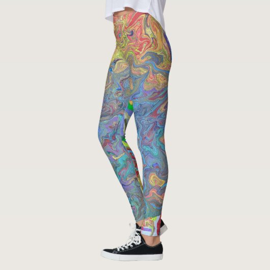The Grinch schildert kerst Leggings (Links)
