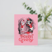 The Grinch | Voelt Grinchy Briefkaart (Staand voorkant)