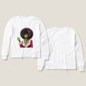 The Grinch Woman — Funny Christmas T-Shirt by MaMu (Voorkant /achterkant)