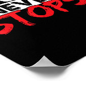 The Grind Never Stops Motivation Insrational Quote Poster (Hoek)