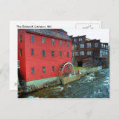 The Gristmill, Littleton, NH: Briefkaart (Voorkant / Achterkant)