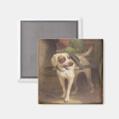 The Grocer's Dog (olie op het paneel) Magneet (Voorkant / Achterkant)
