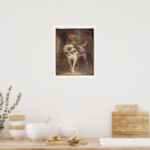 The Grocer's Dog (olie op het paneel) Poster (Keuken)