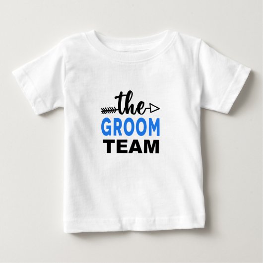 The Groom Crew Blauw (Voorkant)
