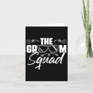 The Groom Squad Sungles Wedding Bachelor Party Gro Kaart