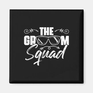 The Groom Squad Sungles Wedding Bachelor Party Gro Magneet