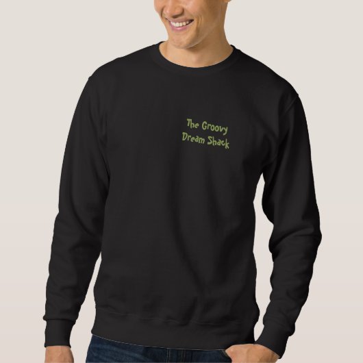The Groovy Dream Shack: Heren Basic Sweatshirt (Voorkant)