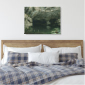 The Grotto of the Loue, 1864 Canvas Afdruk (Insitu (Slaapkamer))