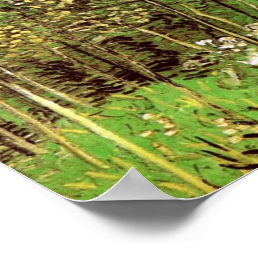 The Grove (F817) Van Gogh Fine Art Poster (Hoek)