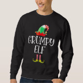 The Grumpy Elf Matching Family Group kerstpas Trui (Voorkant)