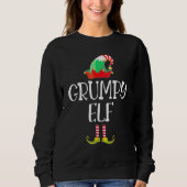The Grumpy Elf Matching Family Group kerstpas Trui (Voorkant)