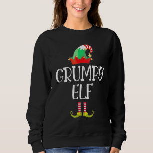 The Grumpy Elf Matching Family Group kerstpas Trui