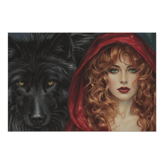 The Guardian and the Hooded One Perfect Poster (Voorkant)