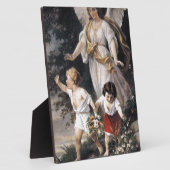 The Guardian Angel and Children, schilderen. Fotoplaat (Zijkant)