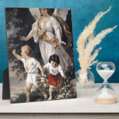 The Guardian Angel and Children, schilderen. Fotoplaat (Zijkant)