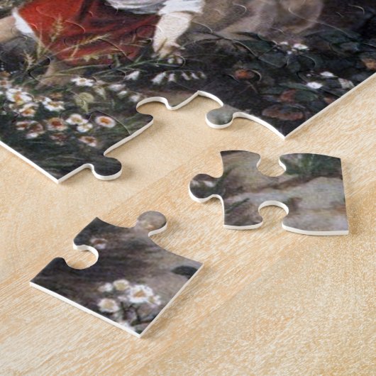 The Guardian Angel and Children,  schilderen. Legpuzzel (Zijkant)