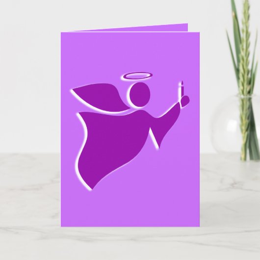 THE GUARDIAN ANGEL. FEESTDAGEN KAART (Voorkant)