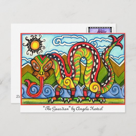 The Guardian Briefkaart (Voorkant / Achterkant)