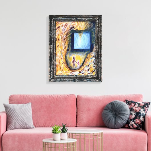 The Guardian Canvas Afdruk (Insitu (Woonkamer))