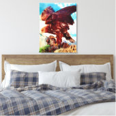 The Guardian Canvas Afdruk (Insitu (Slaapkamer))