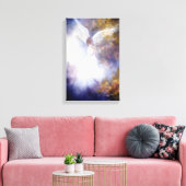 The Guardian, engelenprint Canvas Afdruk (Insitu (Woonkamer))