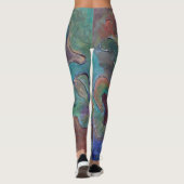 "The Guardian from Unseen" door Paul Buică Leggings (Achterkant)