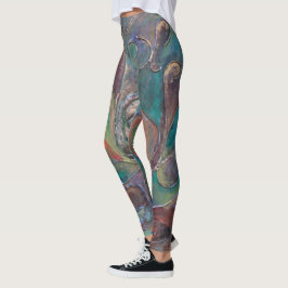 "The Guardian from Unseen" door Paul Buică Leggings