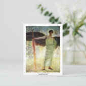 The Guardian of Paradise by Stuck Franz von Briefkaart (Staand voorkant)