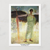 The Guardian of Paradise by Stuck Franz von Briefkaart (Voorkant)
