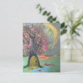 The guardian of silent secrets feestdagenkaart (Staand voorkant)