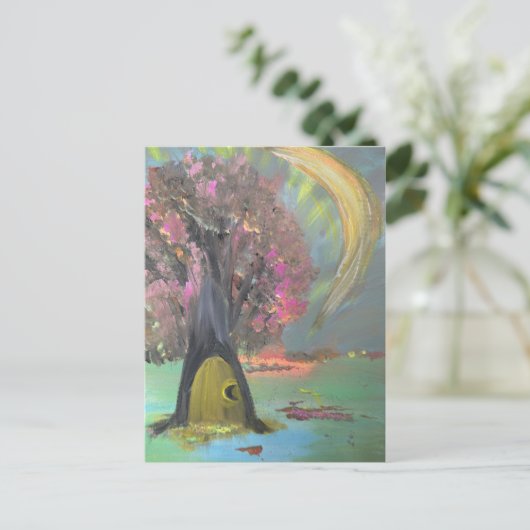 The guardian of silent secrets feestdagenkaart (Staand voorkant)