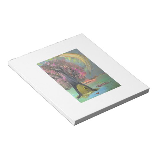 The guardian of silent secrets notitieblok (Schuin)