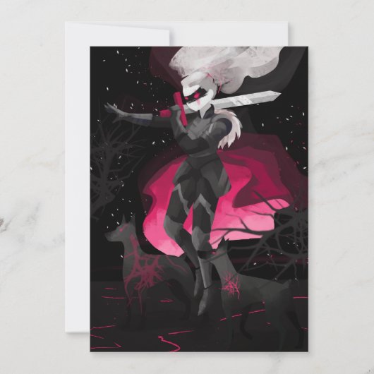 The Guardian of your Fears Feestdagenkaart (Voorkant)