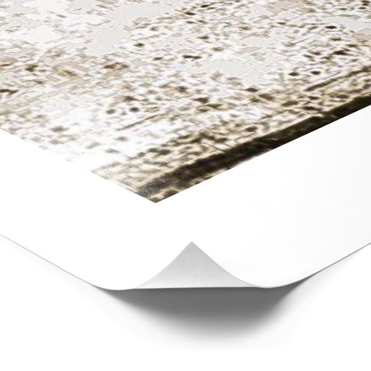 The Guardian (Sepia) Foto Afdruk (Hoek)