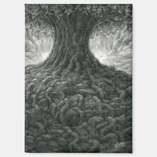 The Guardian Tree Magneet (Voorkant)