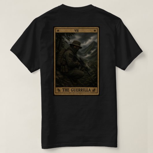The Guerrilla T-shirt  (Design achterkant)