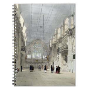 The Guildhall, Interieur, uit 'London As It Is', e Notitieboek