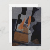 The Guitar (still Life with Guitar), 1916 Briefkaart (Voorkant / Achterkant)