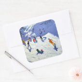 The Gully Belle Plagne 2004 Vierkante Sticker (Envelop)