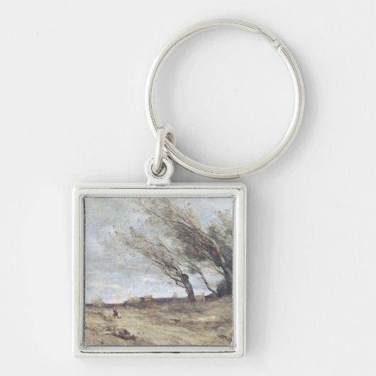 The Gust of Wind, c.1865-70 Sleutelhanger (Voorkant)
